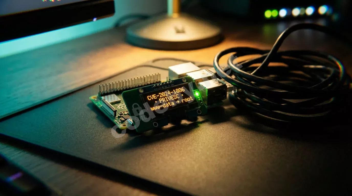 Повышение привилегий Linux — терминал с выводом команды эскалации через SUID-бинарь до root-доступа